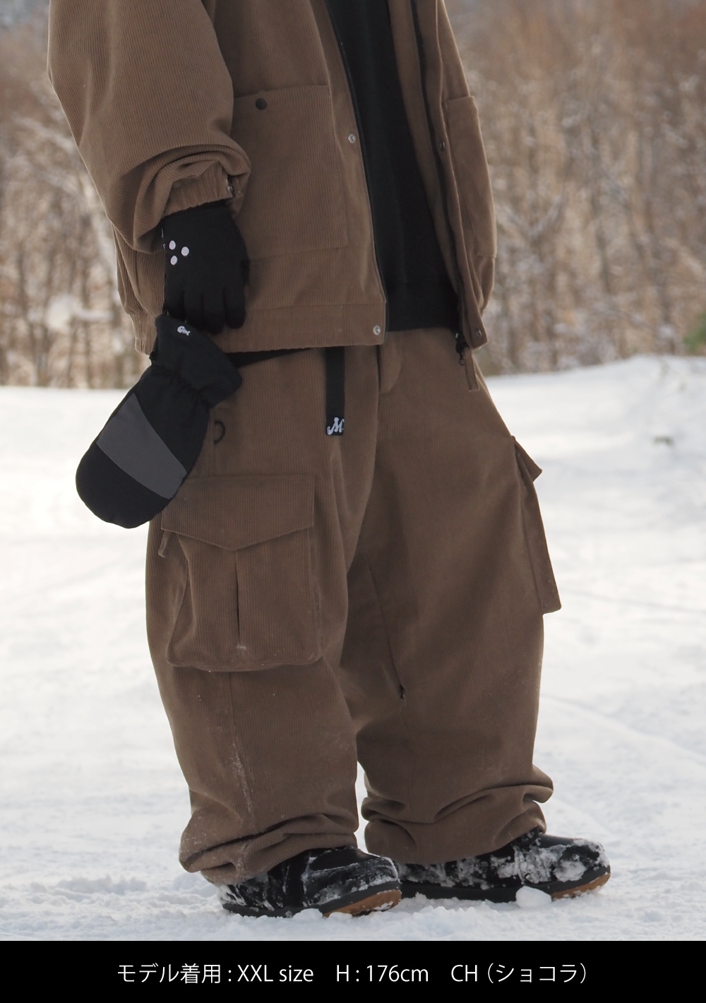 コーデュロイ レイジーワイドカーゴパンツ | OUTLET | MAHF SUPPLY