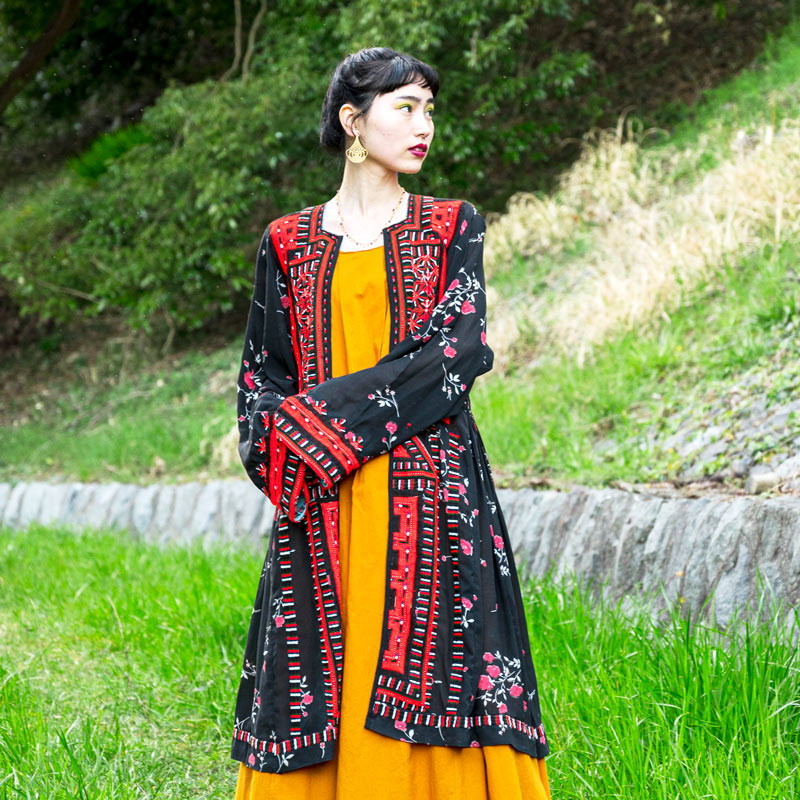 バローチ族民族衣装 羽織り C｜マライカ公式通販