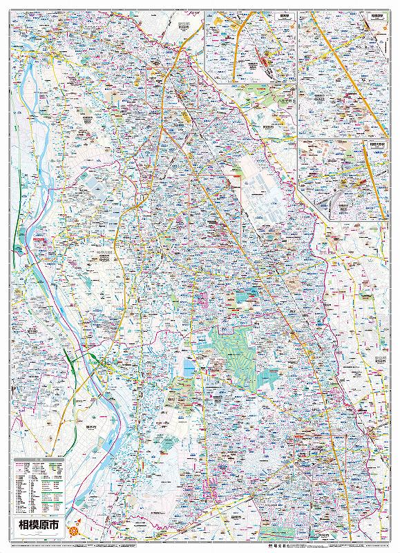 明細地図社 神奈川県茅ヶ崎市。ゼンリン 地図。詳細地図 電話帳 - 地図