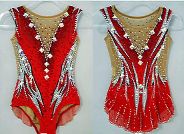 新体操レオタード RGLHBD0091 - フィギュアスケートのコスチューム新