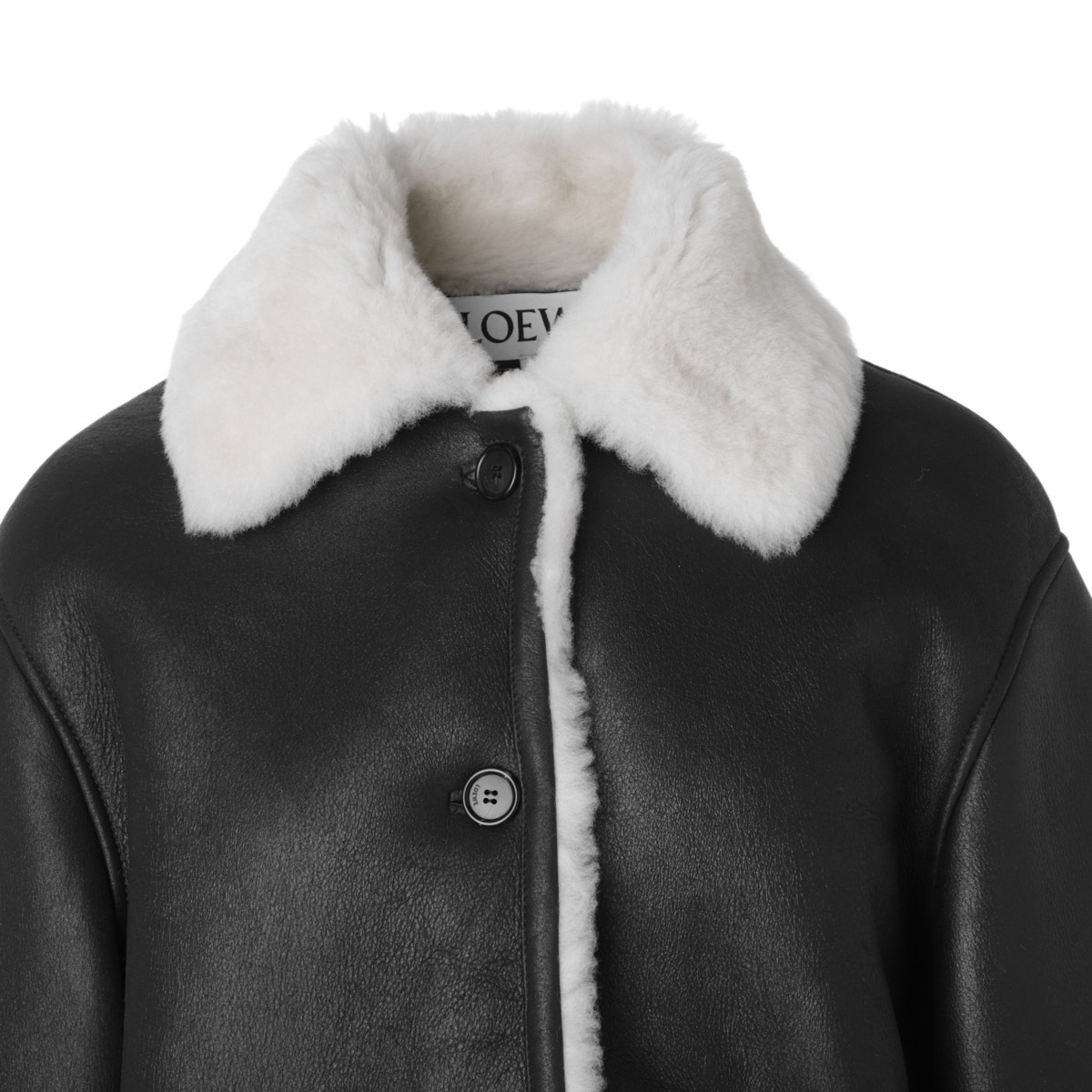 アウトレット】LOEWE ロエベ レザージャケット/ムートンジャケット