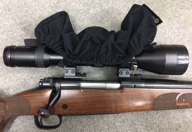 Alpine ライフルスコープカバーNX 防水ネオプレーン マウンテンカモ柄