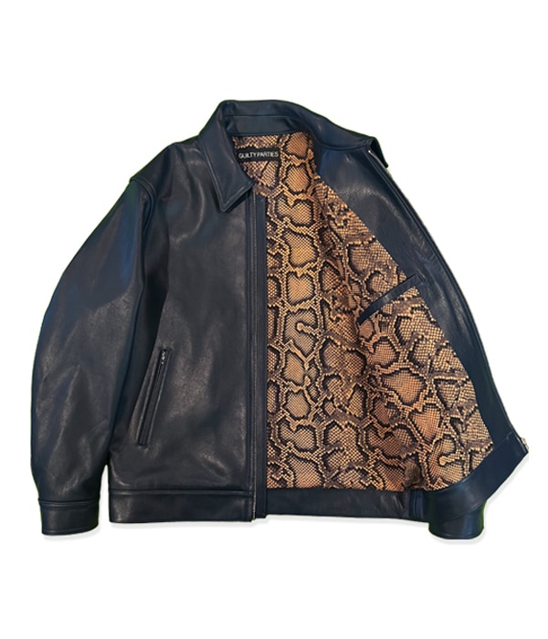SINGLE RIDERS LEATHER JACKET (TYPE-2)【2 Colors Available】｜WACKO