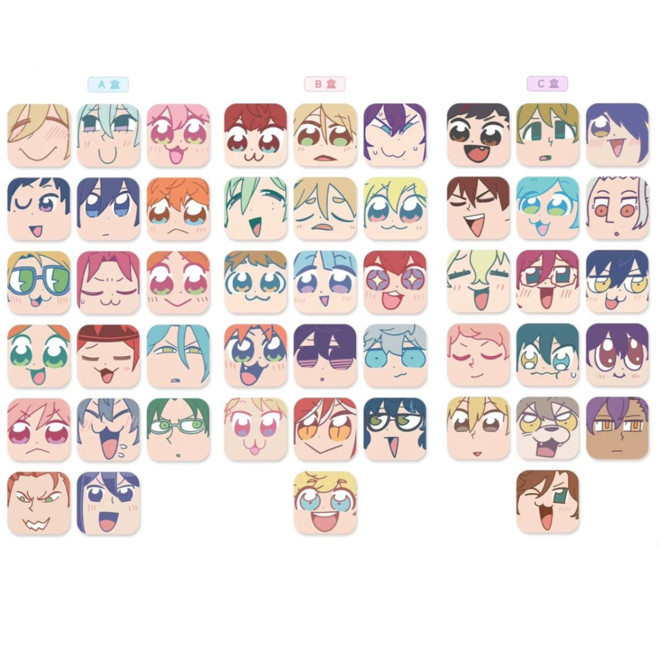 8/2〆】【BOX】ぶくスタ萌顔缶バッジ 偶像夢幻祭(24年