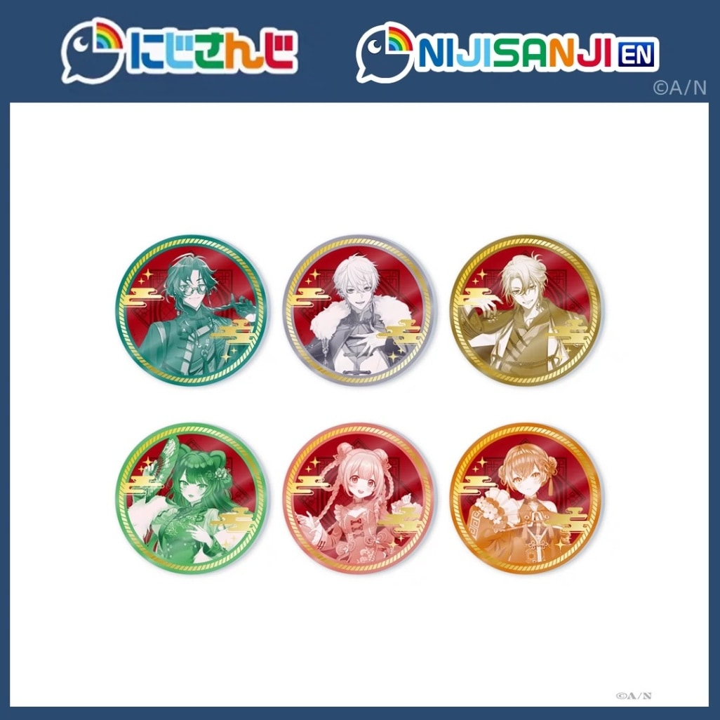 中国限定】 ルカ カネシロ 春節 缶バッジ 2025 ルカ・カネシロ 缶