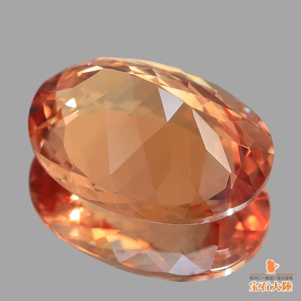 天然インペリアルトパーズ 3.72ct 【シェリーオレンジ】 ブラジル