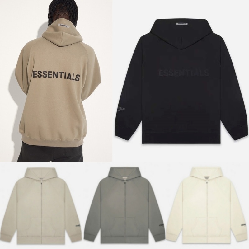 FOG] Fear Of God Essentials ジップアップ パーカー フーディ Full