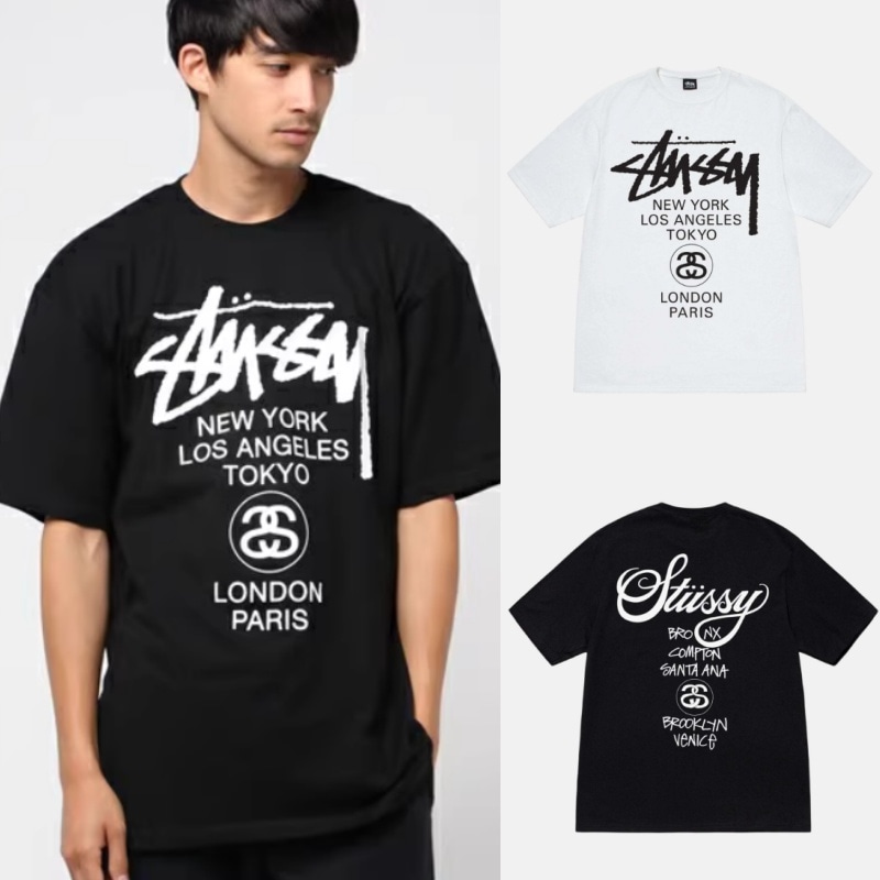 Stussy ステューシー ワールドツアー Tシャツ World Tour T-Shirt