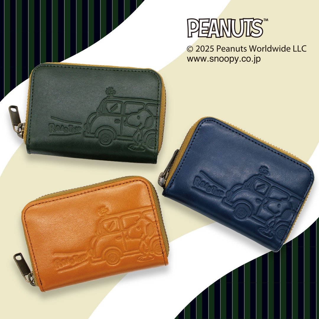 PEANUTS/SNOOPY】スヌーピー ミニウォレット【ROAD TRIP】［sp-73510］