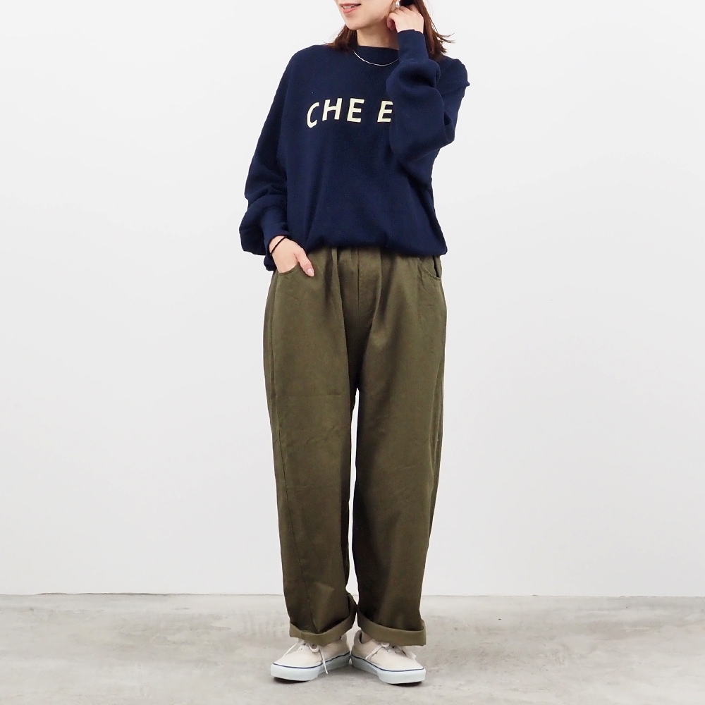 新色入荷！NARU(ナル) カツラギニューセリサイト ノッポパンツ