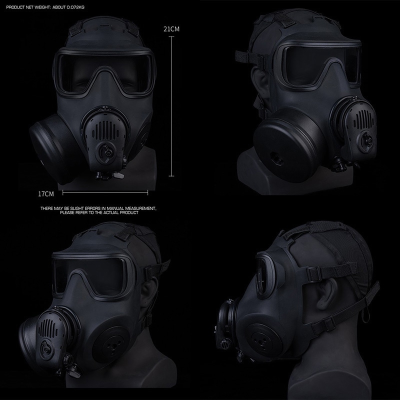 48Hセール】WoSporT AVON タイプ FM-53 ダミー ガスマスク マイク 電動