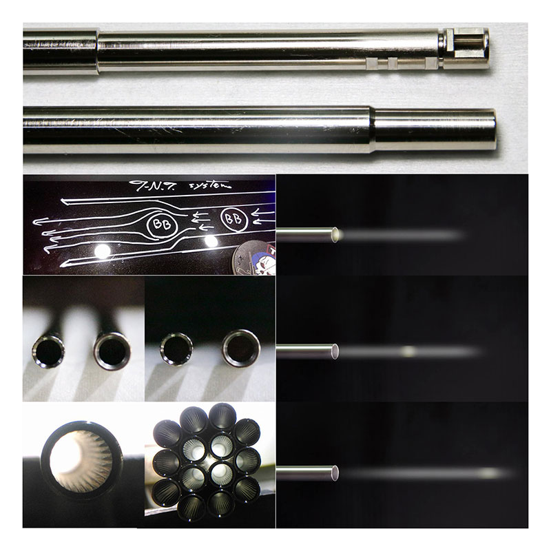 T-N.T. APS-X HS+ Double I/D AC精密インナーバレル 320mm | エアガン