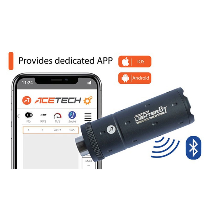ACETECH Lighter BT(Bluetooth) 弾速計&トレーサーユニット Flat