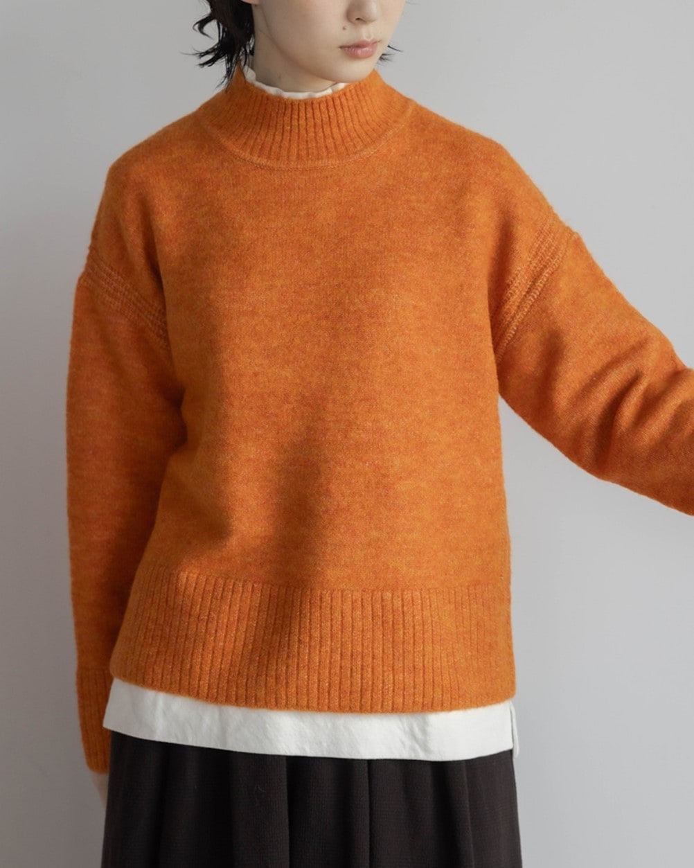 リラシク / MIXカラーヤーンニットプルオーバー | ITEM,Tops | アバン