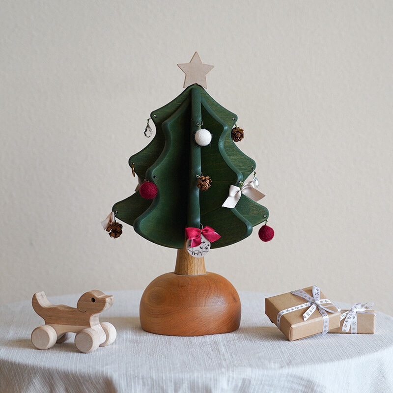 あくひ777さま専用 クリスマスツリー オルゴール 新品3個セット あく