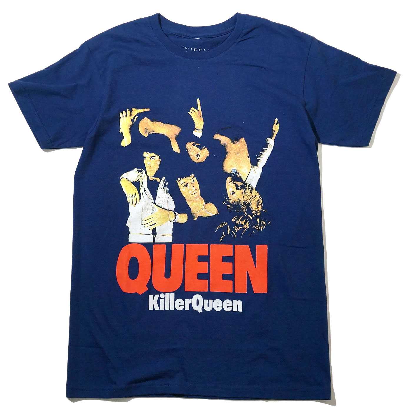 QUEEN Tシャツ Killer Queen-Navy | OSOMALO バンドTシャツの通販