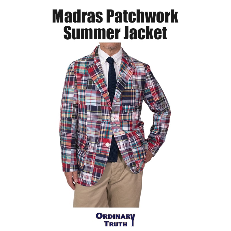 マドラスチェックパッチワークサマージャケット | JACKET（ジャケット