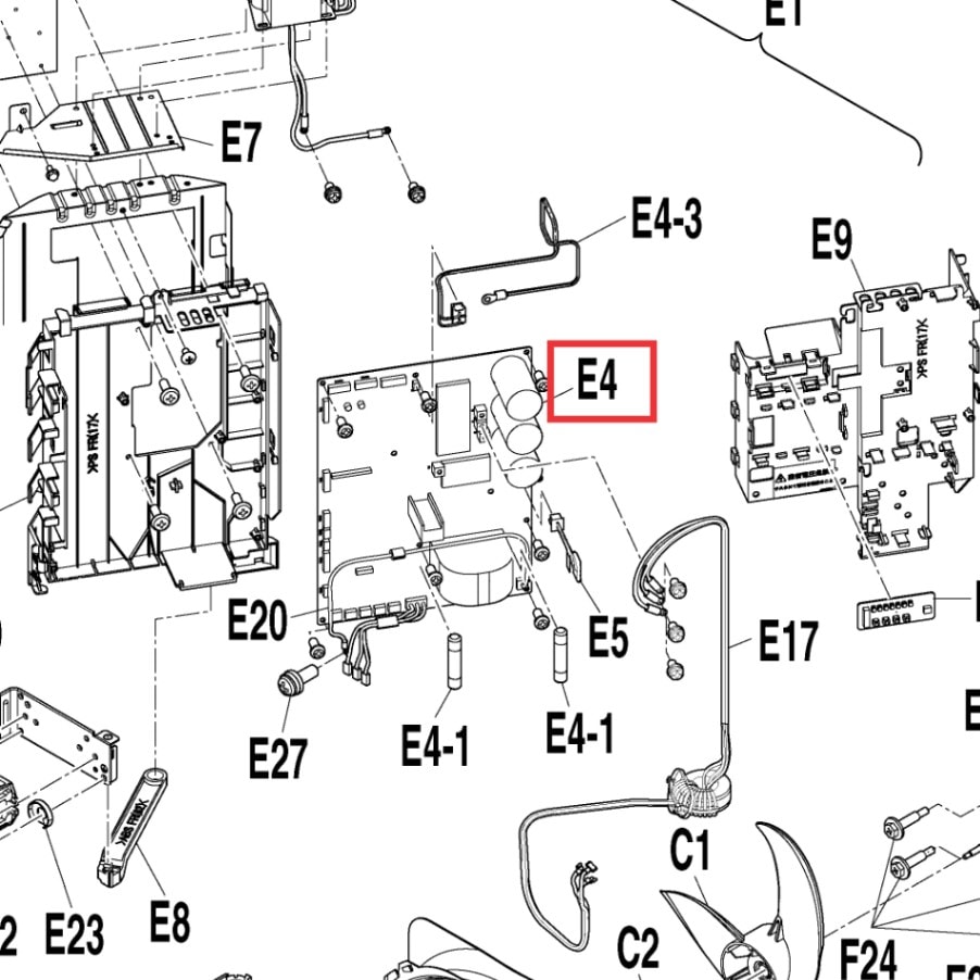 ダイキン DAIKIN 業務用エアコン スカイエア 室外機 能力設定アダプタ