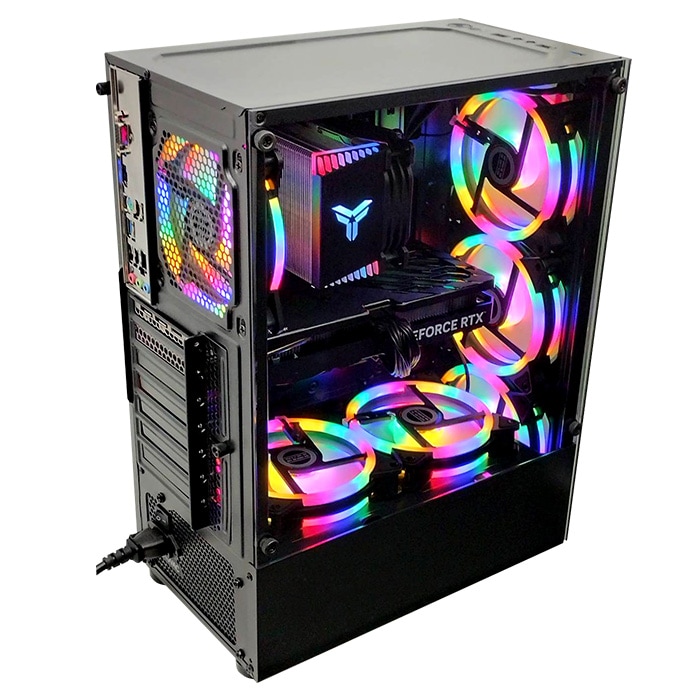 ゲーミングPC デスクトップパソコン ブラック GeForce RTX3060 第14