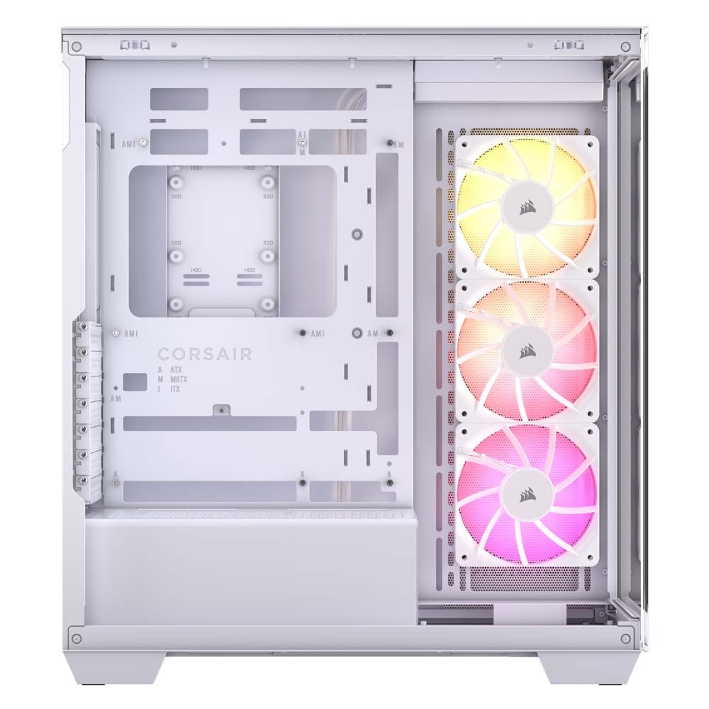 Corsair iCUE LINK 3500X RGB Tempered Glass Mid-Tower -White