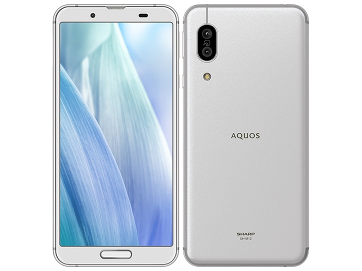 AQUOS sense3 SH-M12 SIMフリー [シルバーホワイト] | スマホ