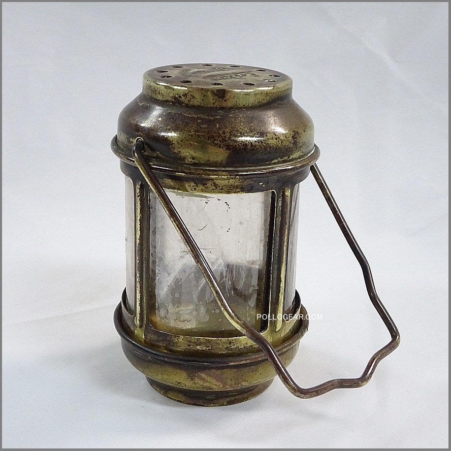 未使用 レア初期型 REI 真鍮製 キャンドルランタン 80's ビンテージ<BR> UCO×REI ブラス <BR>キャンドルランタン<BR> USA