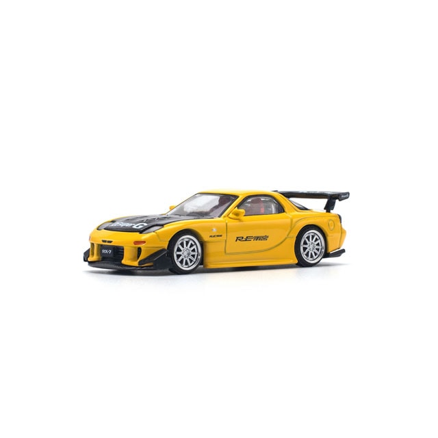 1/64 MAZDA RX-7 (FD3S) RE-AMEMIYA WIDEBODY YELLOW | Mazda | POP
