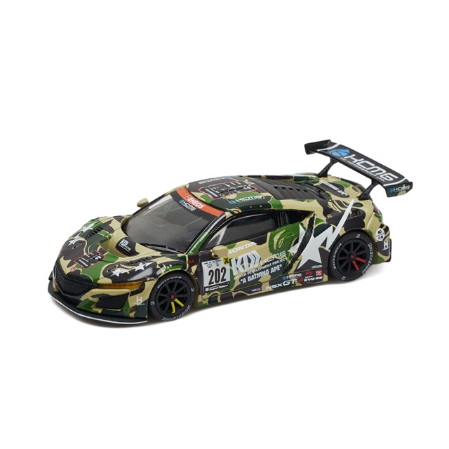 1/64 HONDA NSX GT3 EVO22 KCMG BATHING APE | Honda | POP RACE WORLD