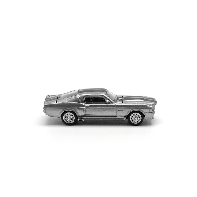 1/64 1967 SHELBY MUSTANG GT500 - GREY/BLACK | 1:64スケール | POP