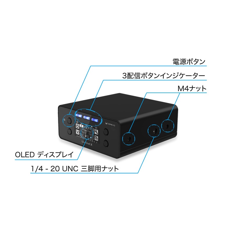 CEREVO 配信エンコーダー LiveShell X