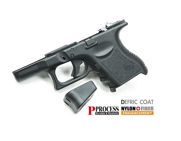 GUARDER マルイ グロック26/G26 カスタムフレームセット (USA Ver/BK