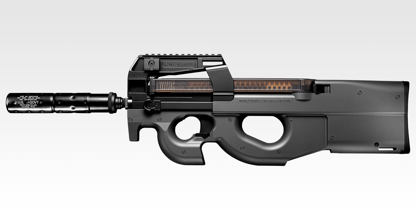 東京マルイ P90 TR スタンダード 電動ガン 外装改 付属品多数 美品 TOKYO MARUI（東京マルイ） スタンダード 電動ガン プロジェクト P