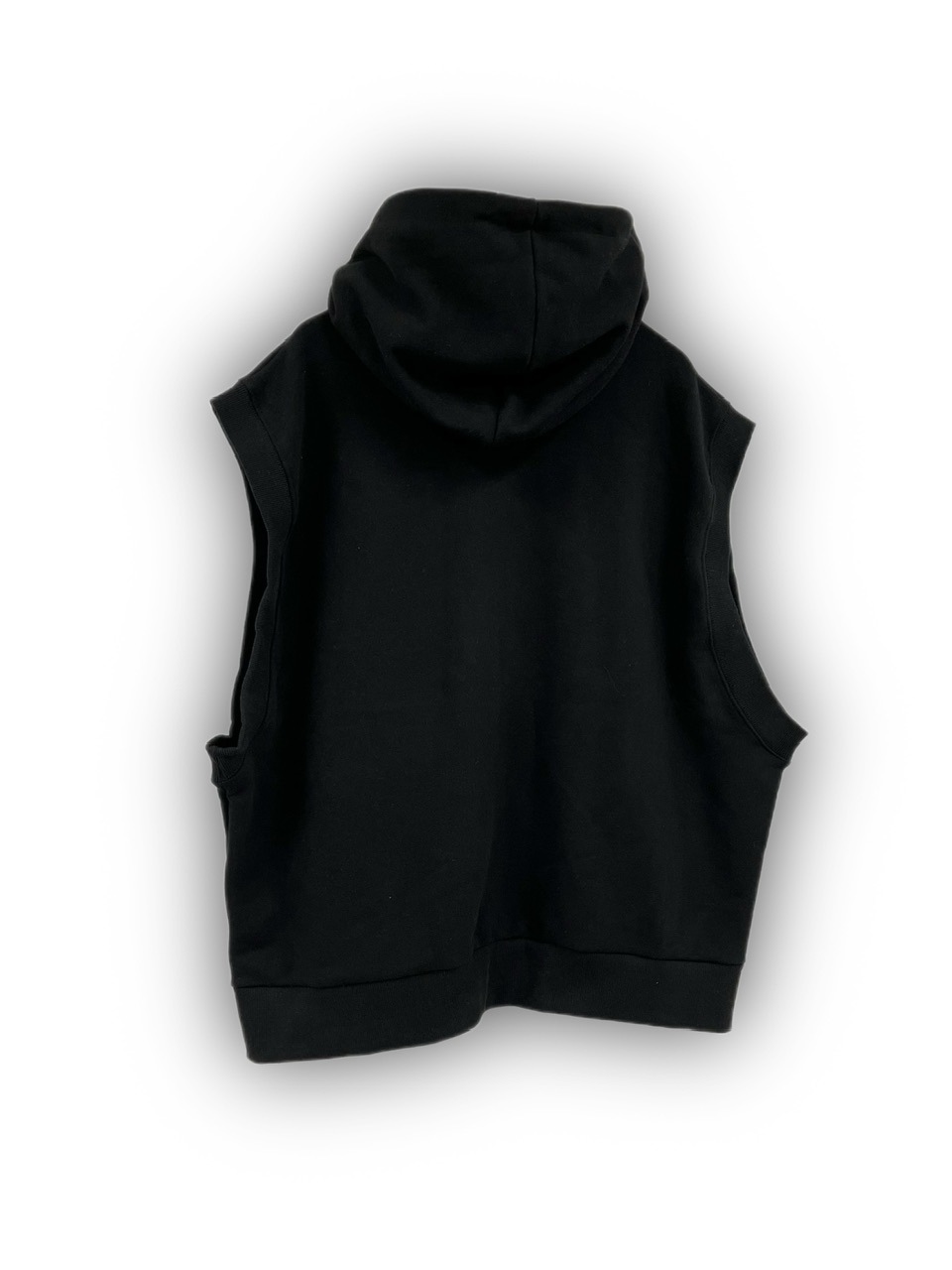 受注制【Never mind the XU】sleeveless zip hoodie (2color) | OUR