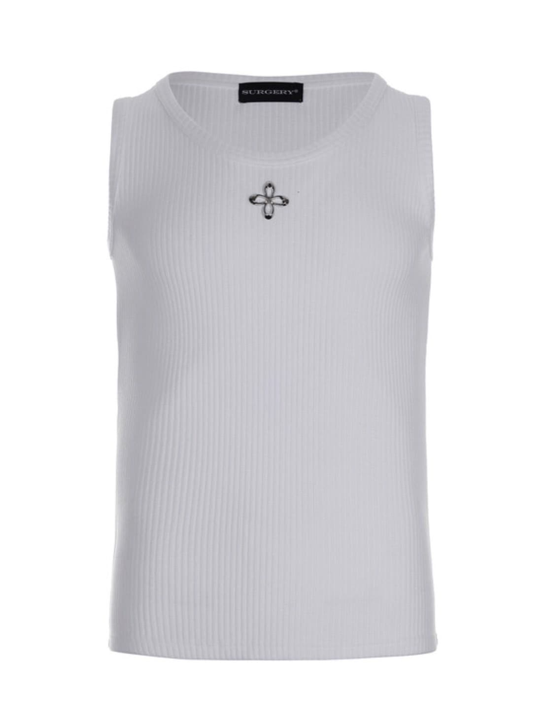 SURGERY】metal clover logo sleeveless / 【サージェリー】メタル