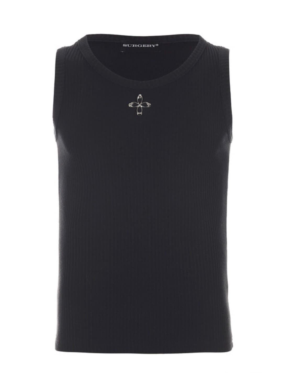 SURGERY】metal clover logo sleeveless / 【サージェリー】メタル