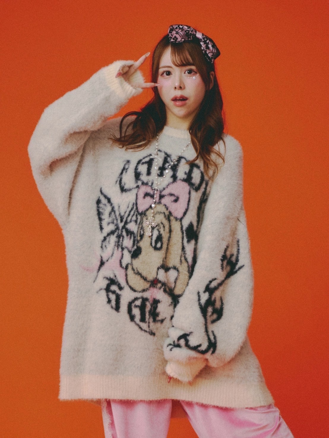 GALFY】ふわふわダークキャンディーニット | OUR BRAND,GALFY