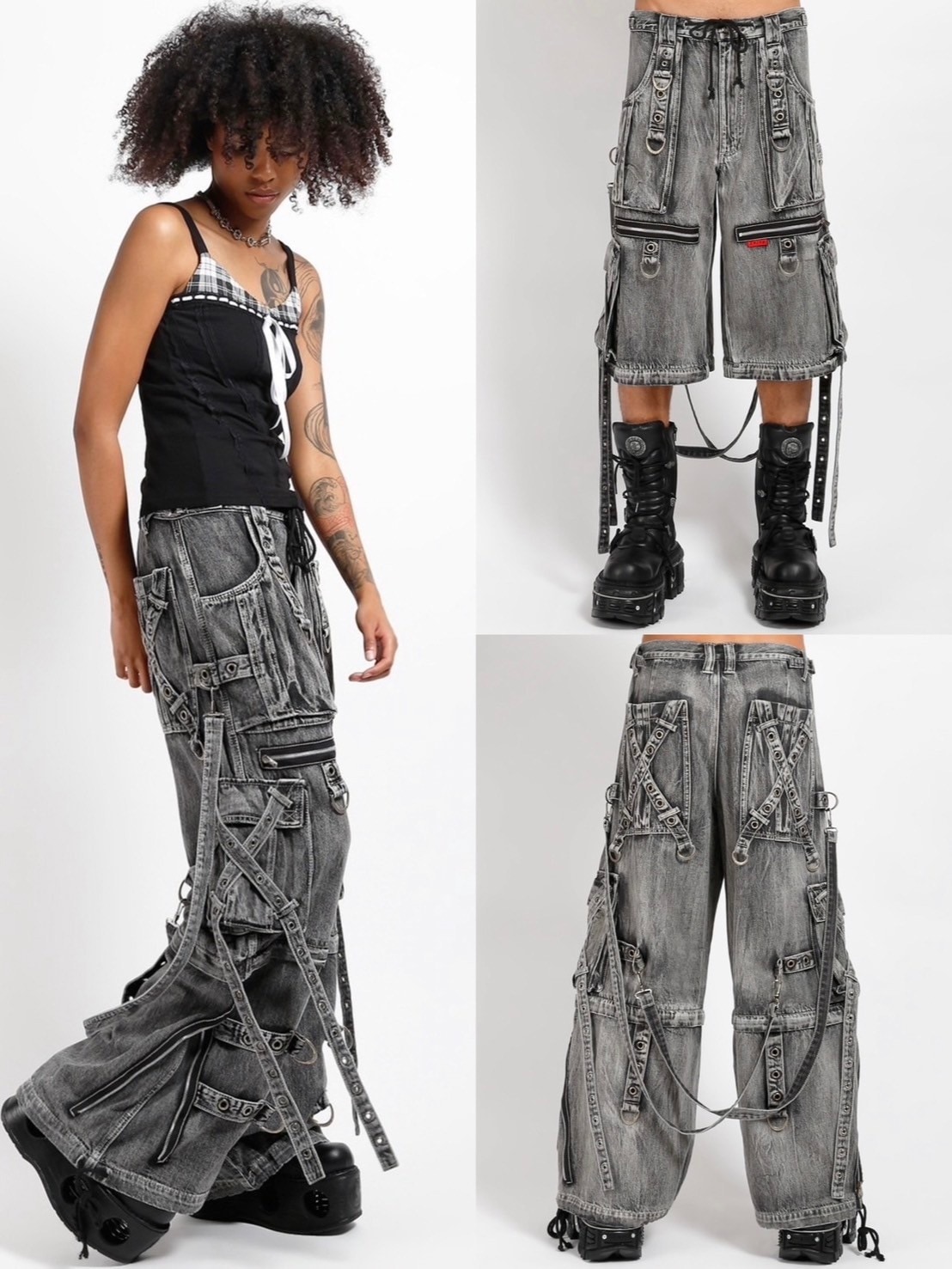 TRIPP nyc】X-STRAP PANT[JM7144MB] / 【トリップ エヌワイシー