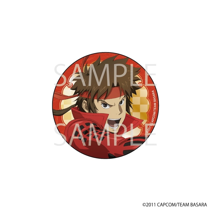 アニメ『戦国BASARA』コラボカフェ 缶バッジ[真田幸村]