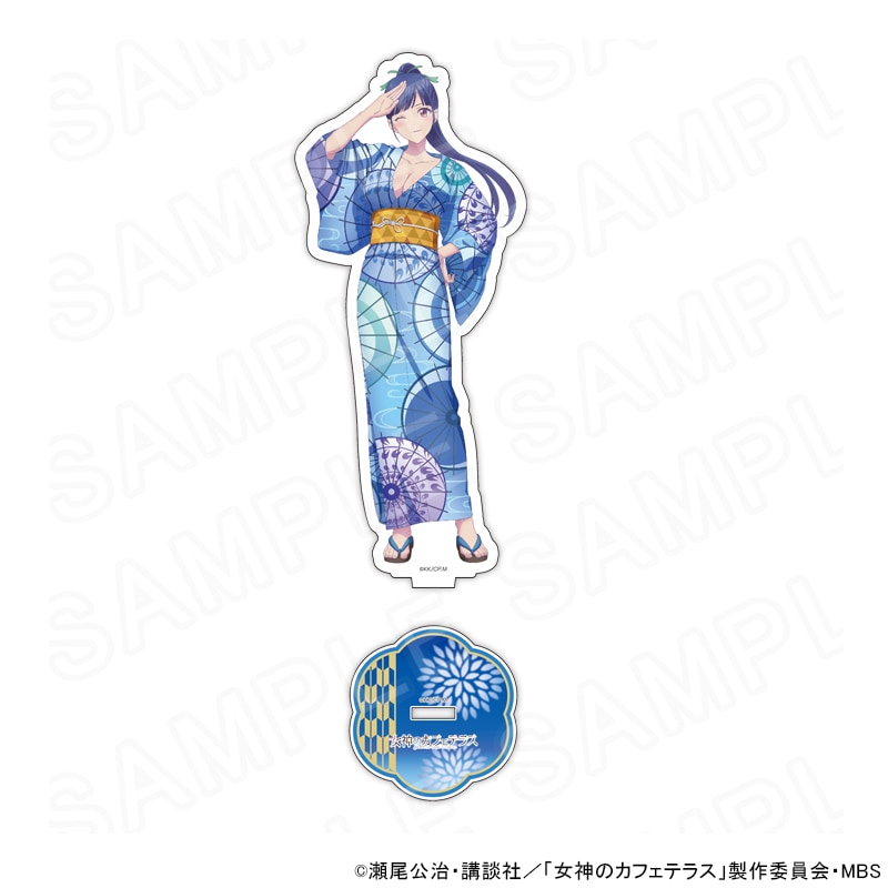 女神のカフェテラス】 描き下ろしアクリルスタンド 鶴河秋水