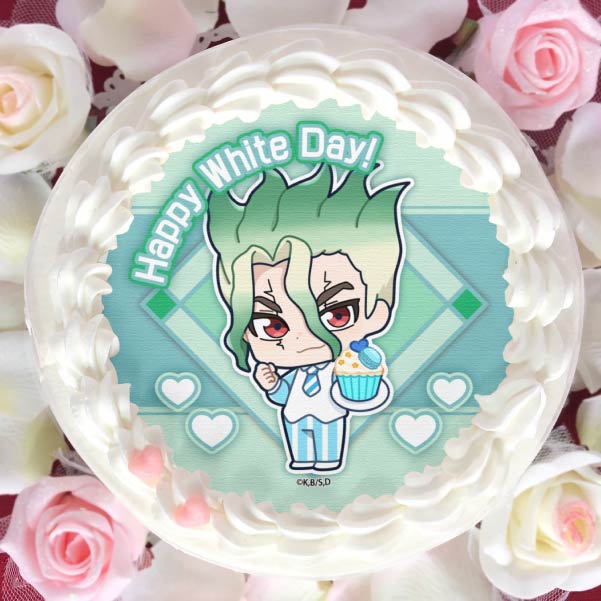 ホワイトデープリケーキ2024（石神千空）【特典缶バッジ付き】[Dr