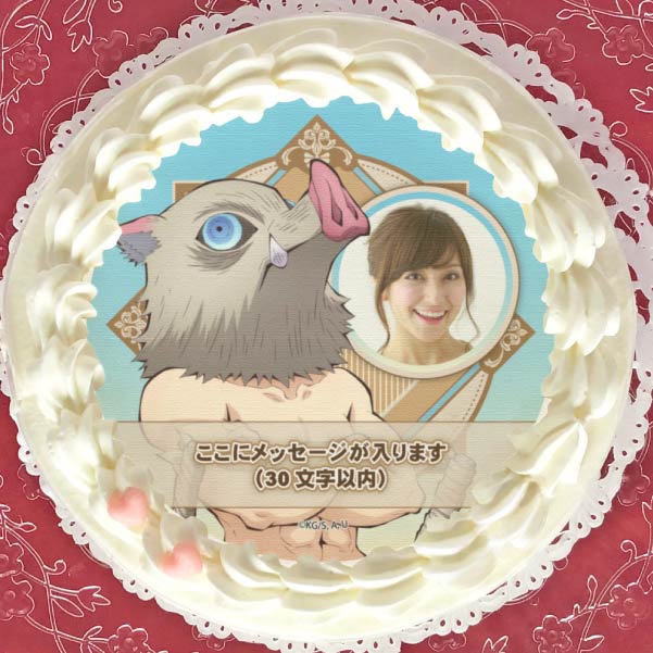 写真メッセージ入り】プリケーキ2023（嘴平伊之助）【特典無し】[鬼滅