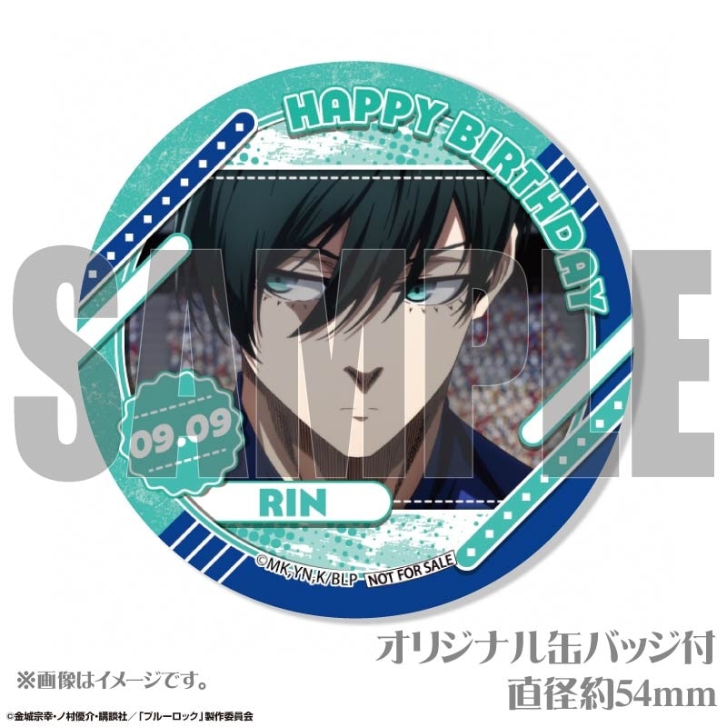 バースデープリカップケーキ2025（糸師 凛）【特典缶バッジ付き