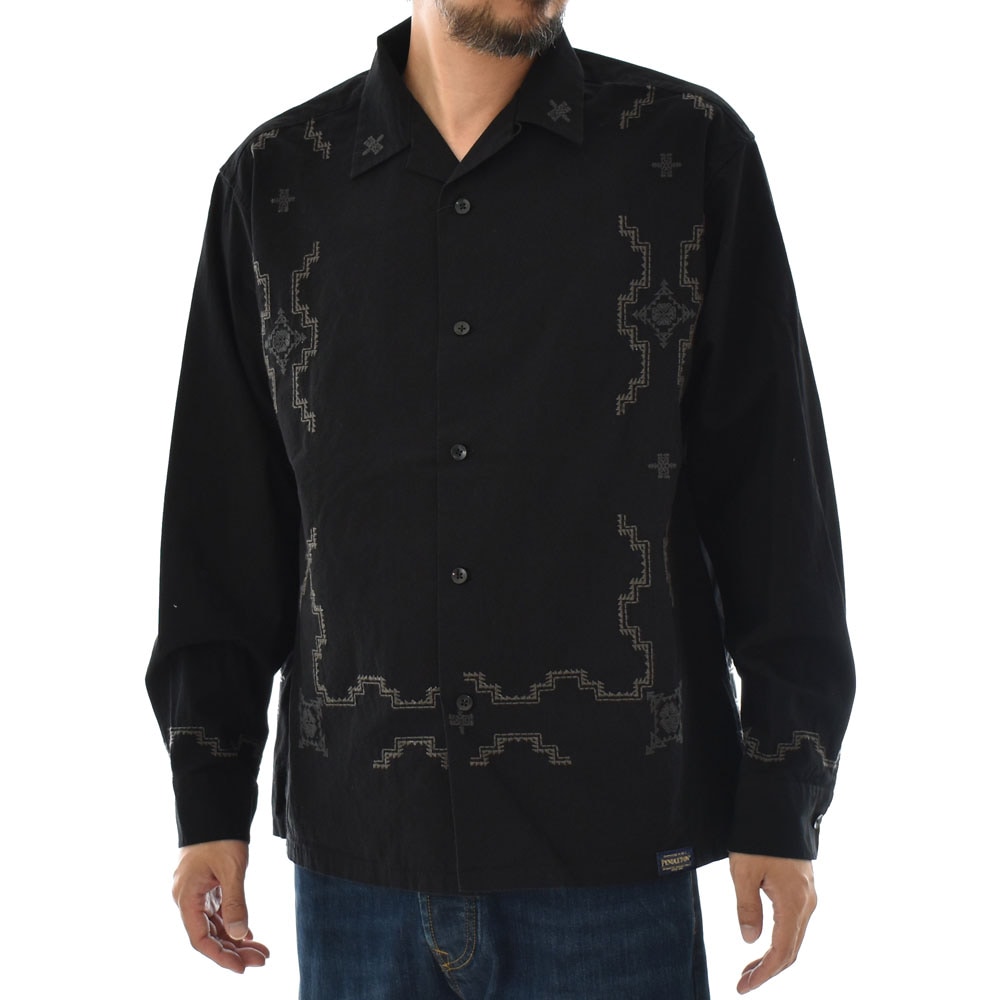 5%OFFセール】ペンドルトン PENDLETON シャツ エンブロイダリー