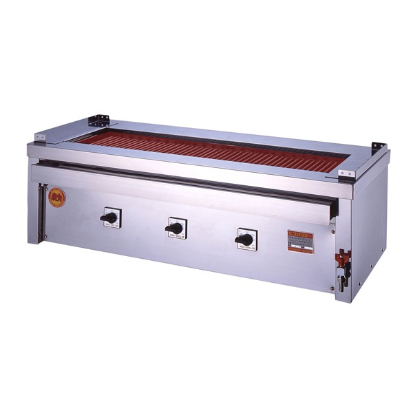 ヒゴグリラー 電気式焼物器(グリラー) 万能タイプ卓上型 幅1200×奥行