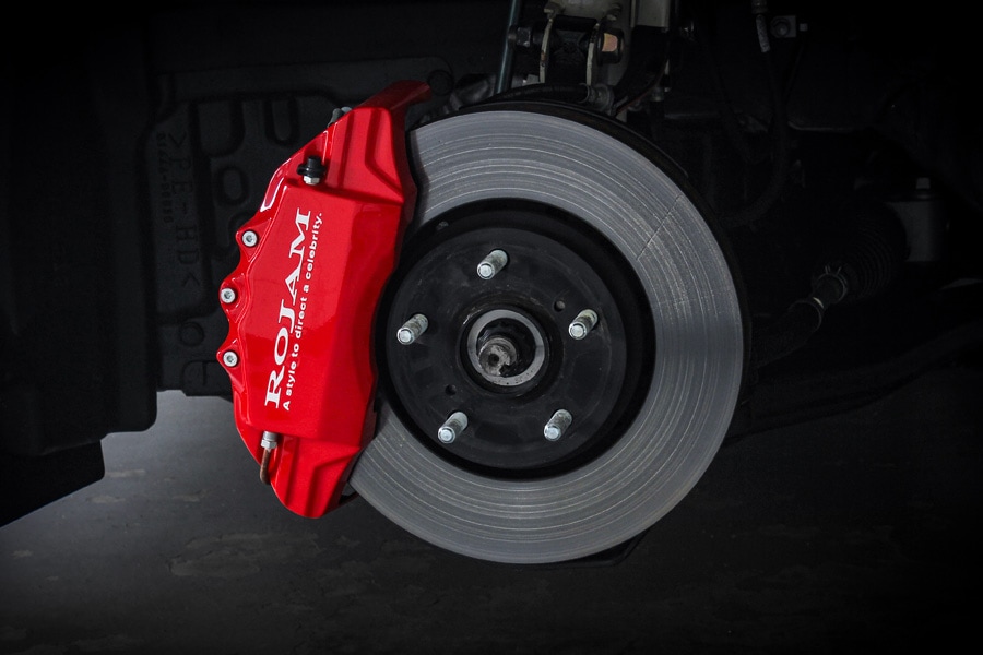 ROJAM キャリパーカバー ランドクルーザー 300系 ガソリン車用