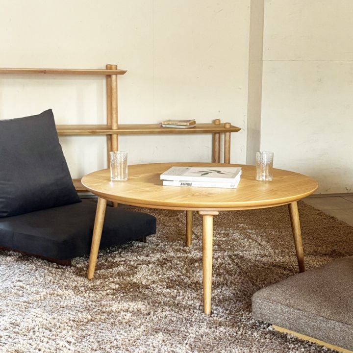 mona｜モナコタツテーブル｜Nichibi Woodworks(ニチビウッドワークス