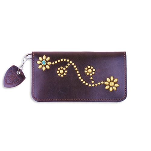 HTC Zipper Long Wallet #SN-33 Studs : STANDARD CALIFORNIA OFFICIAL