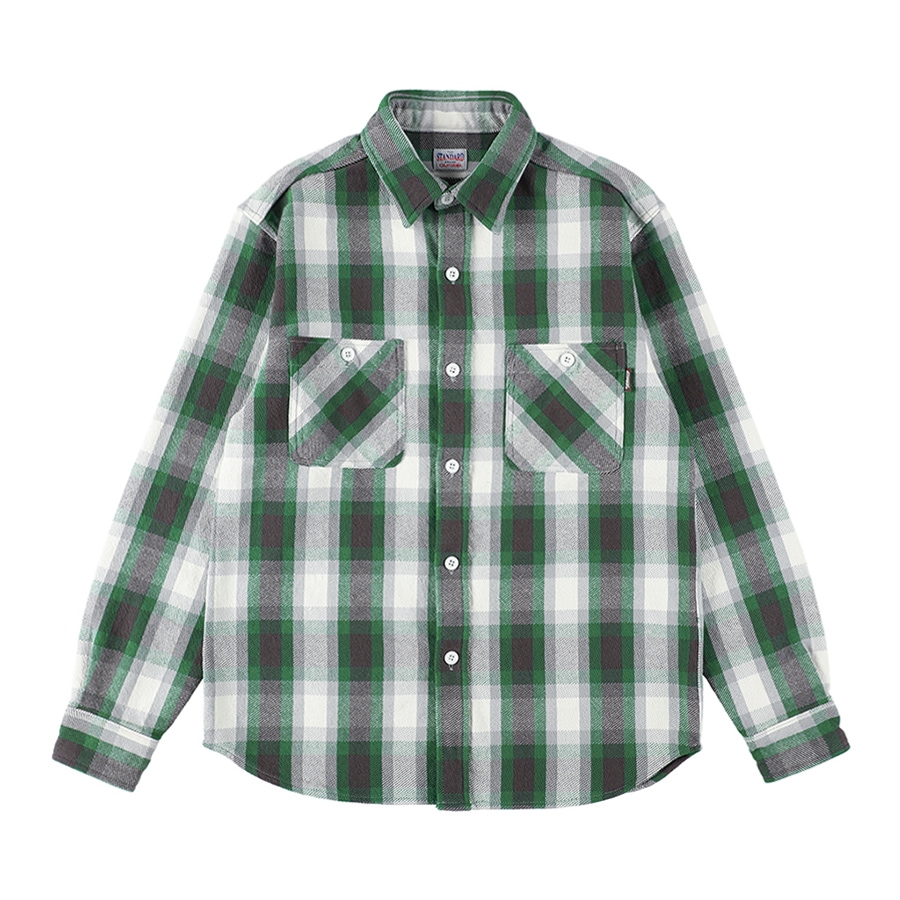 SD Heavy Flannel Check Shirt : STANDARD CALIFORNIA OFFICIAL ONLINE
