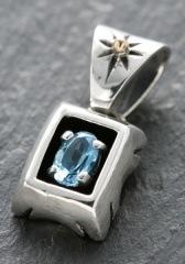 BIG HANDジュエリー ブルートパーズシャドウボックスTOP