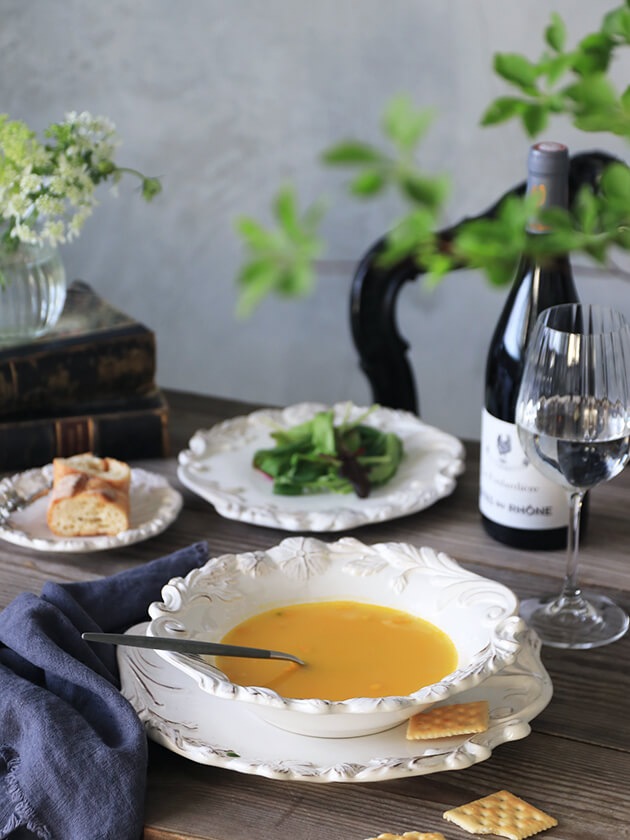 ELIOS MYFLOWER エリオス マイフラワー スープ・パスタプレート